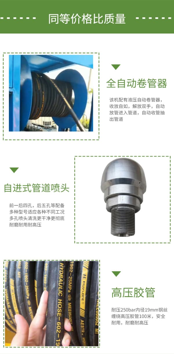 下水道管道疏通機