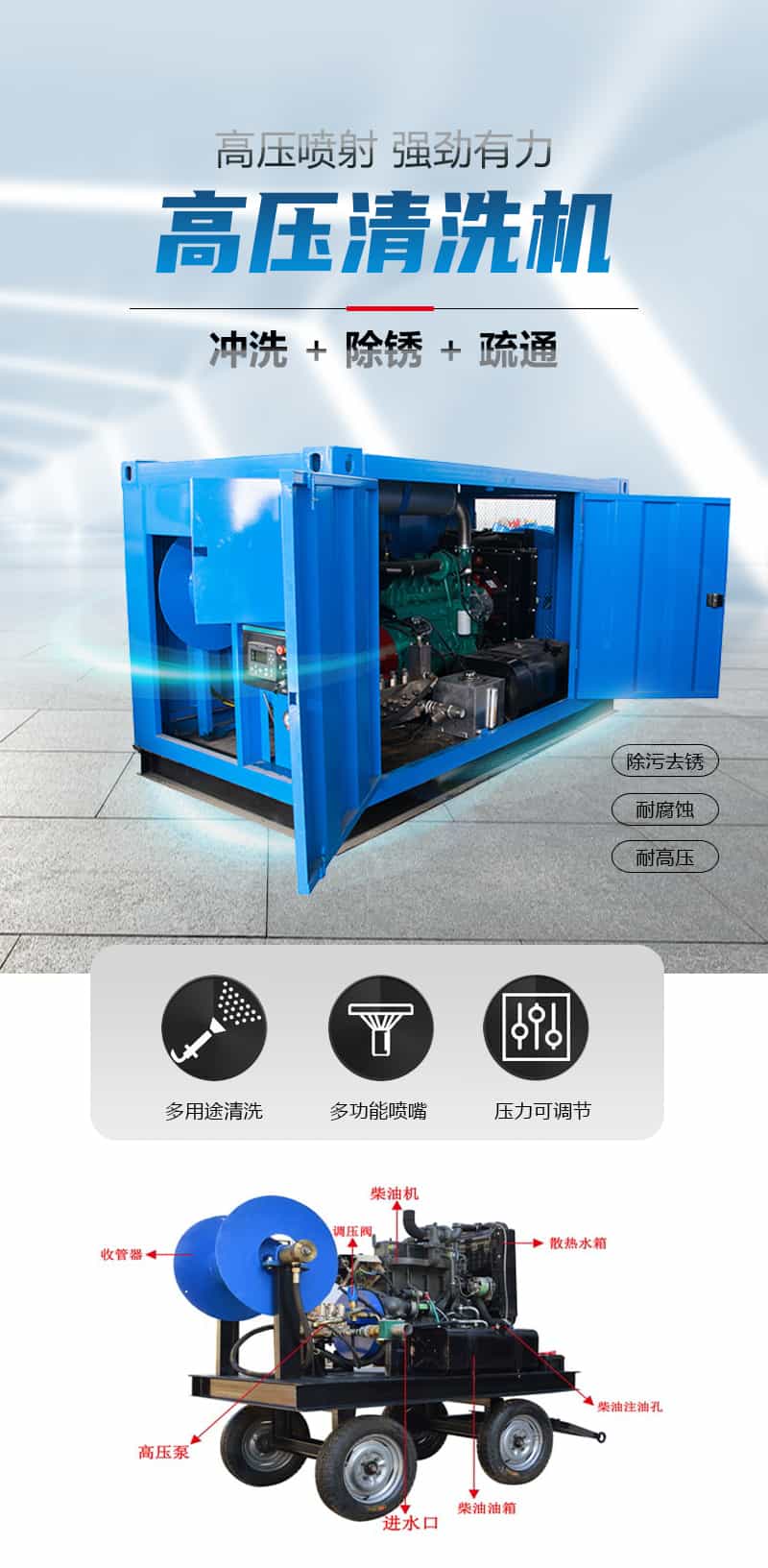 小型高壓蒸汽清洗機